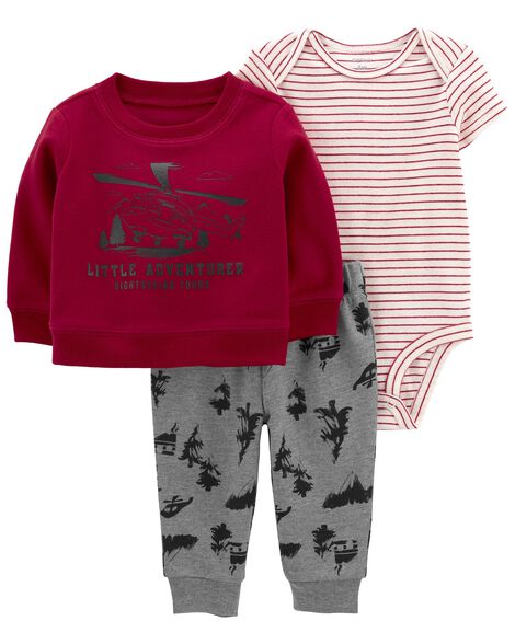 

Baby 3-Piece Little Cardigan Set