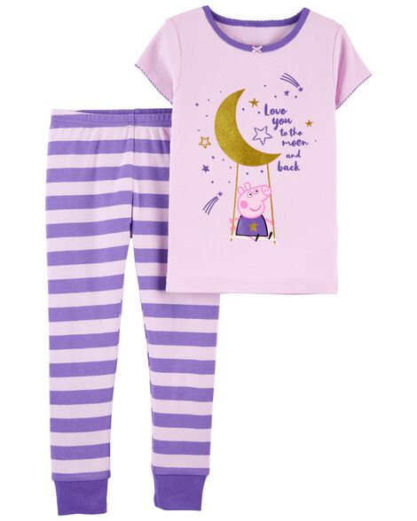 

Baby 2-Piece Peppa Pig 100% Snug Fit Cotton PJs