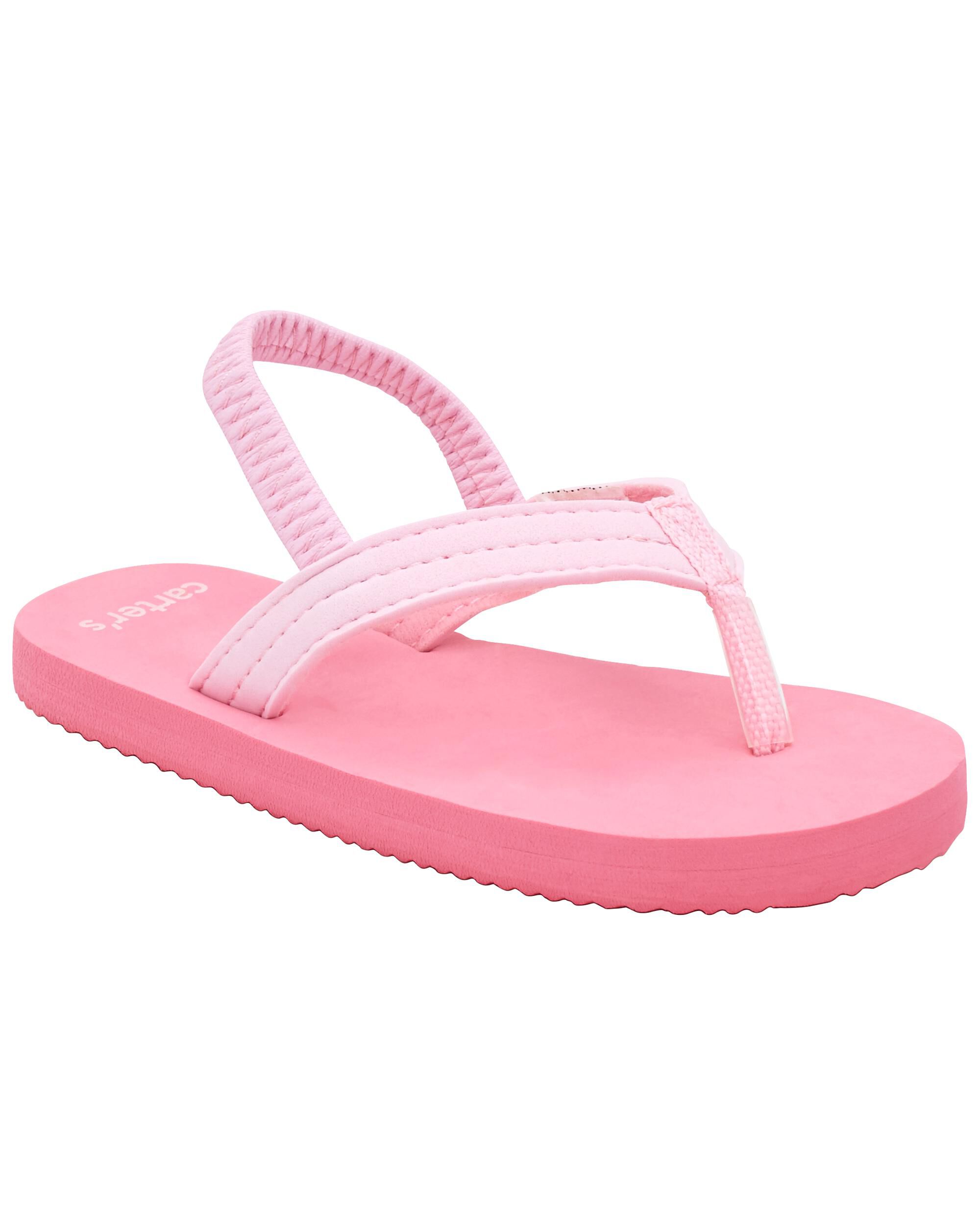 Carter's unicorn flip flops sales