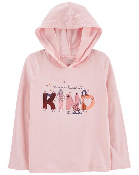 

Kid Kind Hooded Jersey Tee