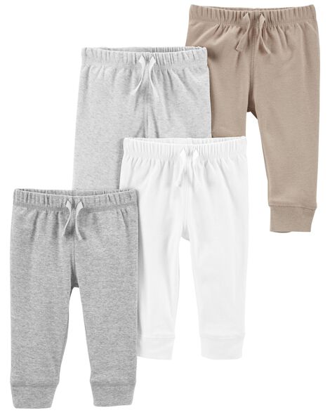 

Baby 4-Pack Cotton Pants