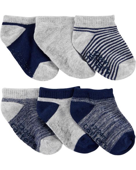 

Toddler 6-Pack Ankle Socks