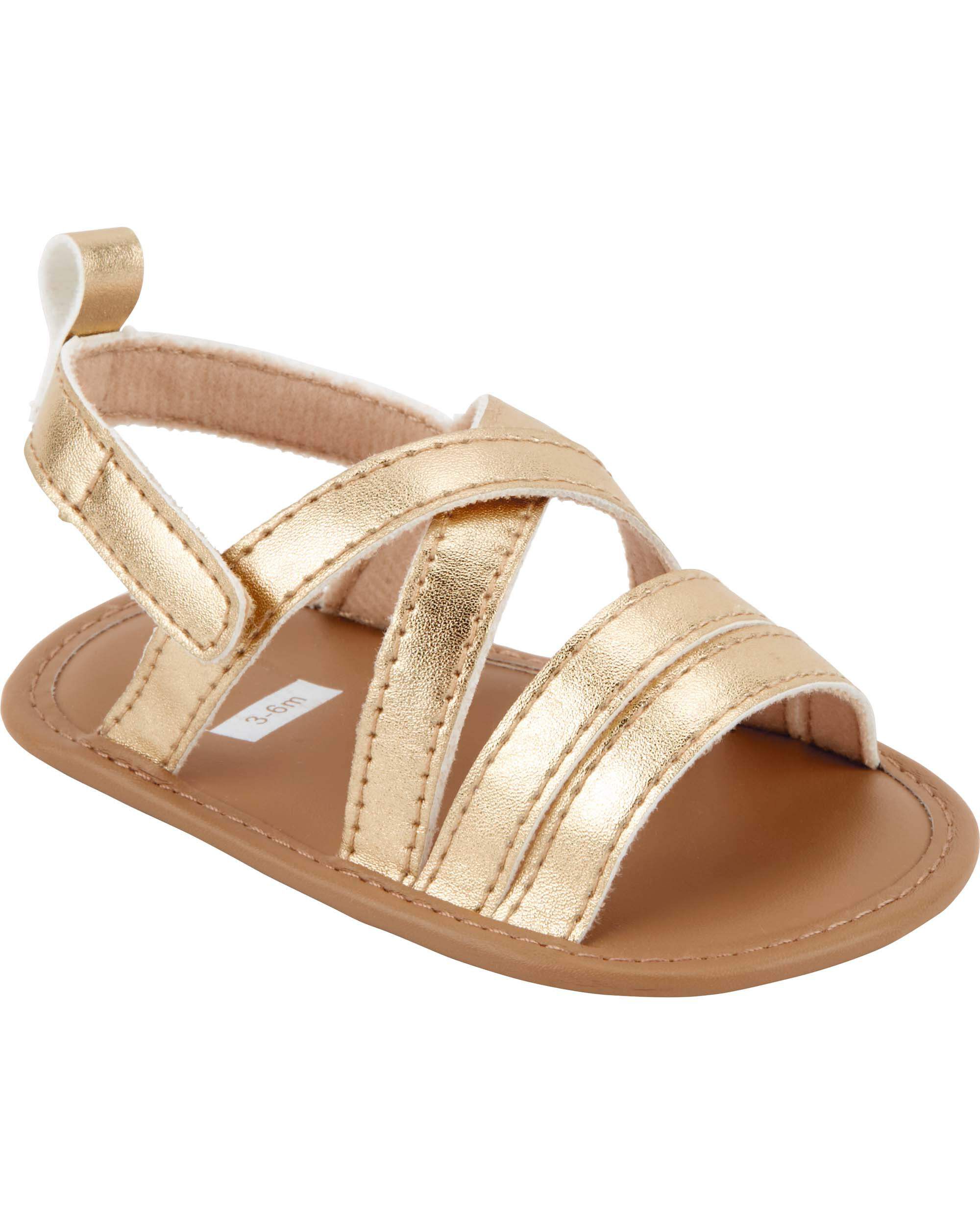 Carter's cork sales sandal baby shoes