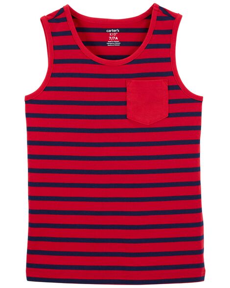 

Kid Pocket Jersey Tank