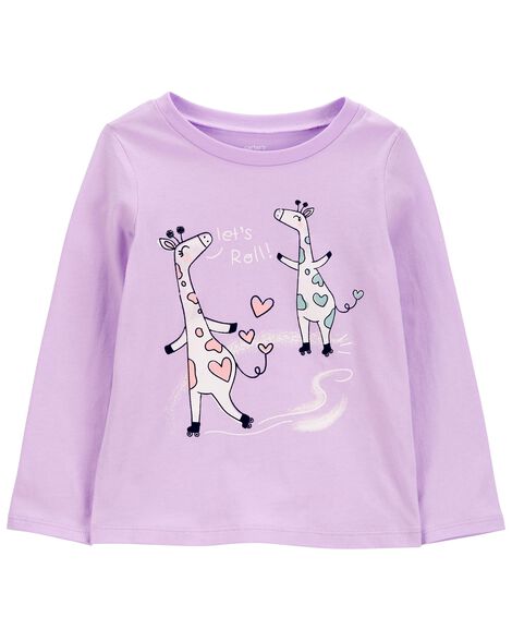 

Toddler Giraffe Jersey Tee