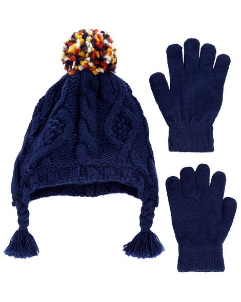 

Kid 2-Pack Hat & Gloves