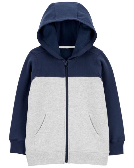 

Kid Zip-Up Fleece Hoodie