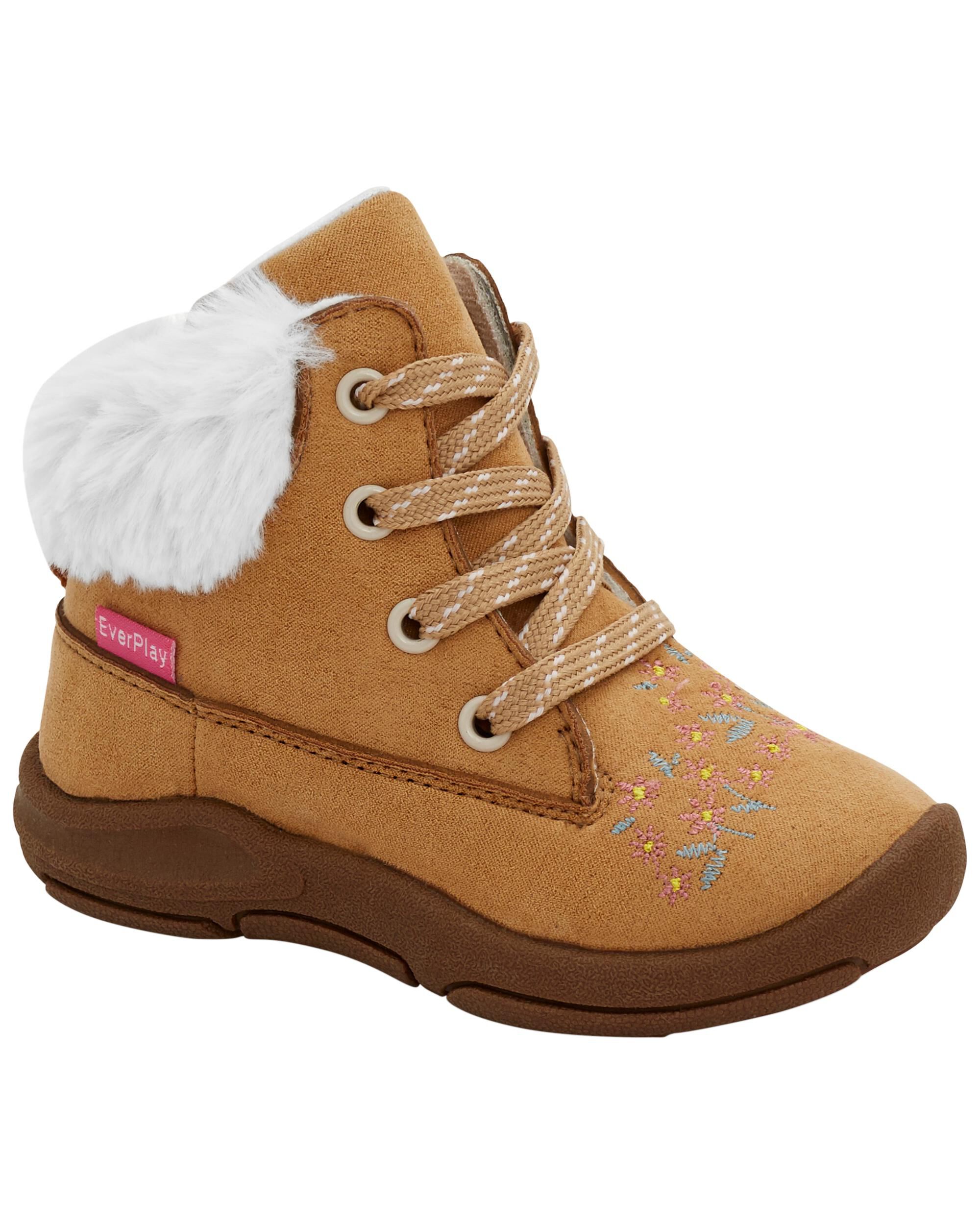 Oshkosh flower dot boots store