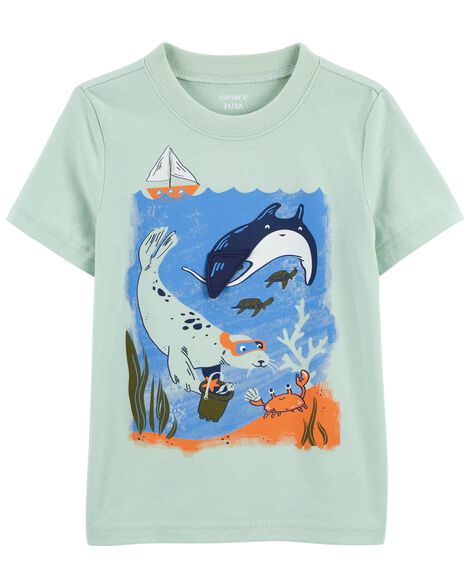 Baby Sea Animal Jersey Tee