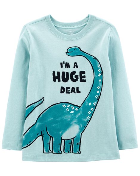 

Toddler Dinosaur Jersey Tee