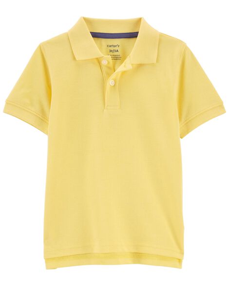 

Toddler Jersey Cotton Uniform Polo