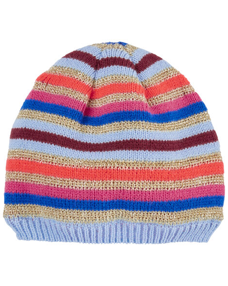 

Toddler Knit Metallic Beanie