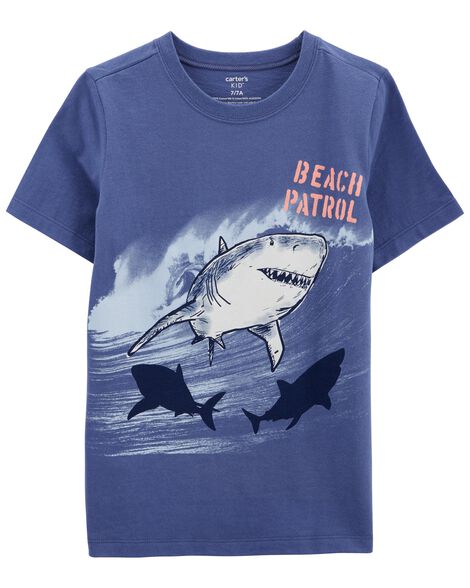

Kid Shark Beach Patrol Jersey Tee