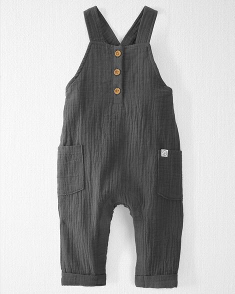 

Baby Organic Cotton Gauze Overalls
