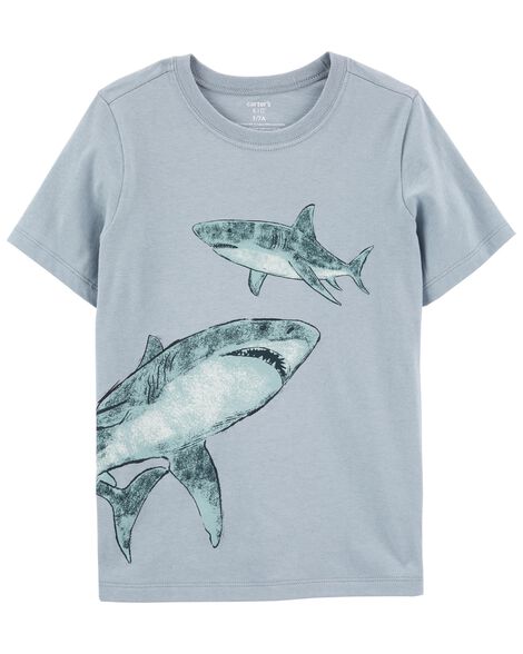

Kid Shark Jersey Tee