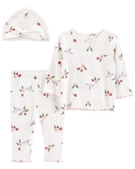 

Baby 3-Piece Hummingbird Outfit Set