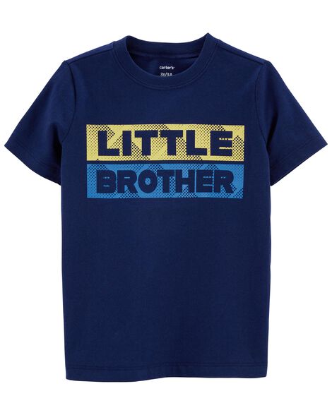 

Toddler Little Brother Jersey Tee