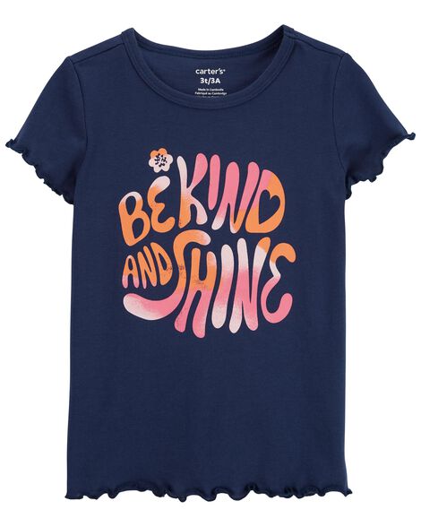 

Baby Be Kind And Shine Jersey Tee