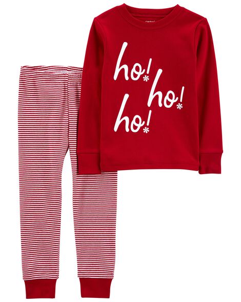 Toddler 2-Piece Christmas 100% Snug Fit Cotton PJs