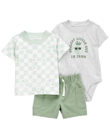 

Baby 3-Piece Little Short Set
