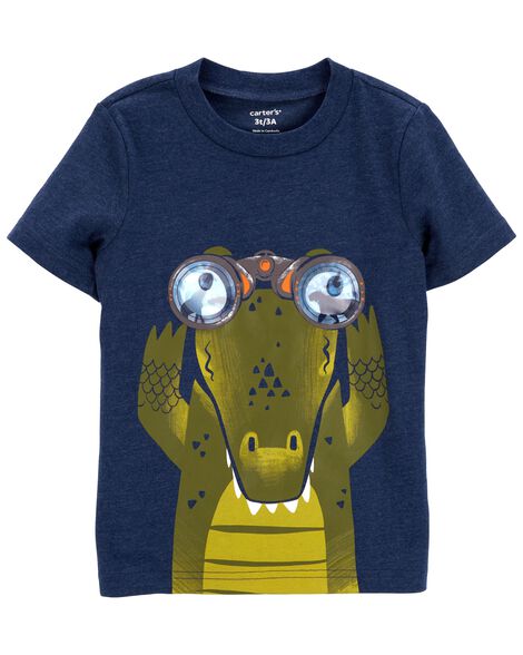 

Toddler Alligator Jersey Tee