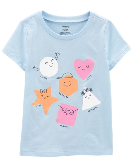

Toddler Shapes Jersey Tee