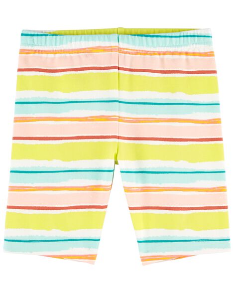 

Kid Striped Bike Shorts