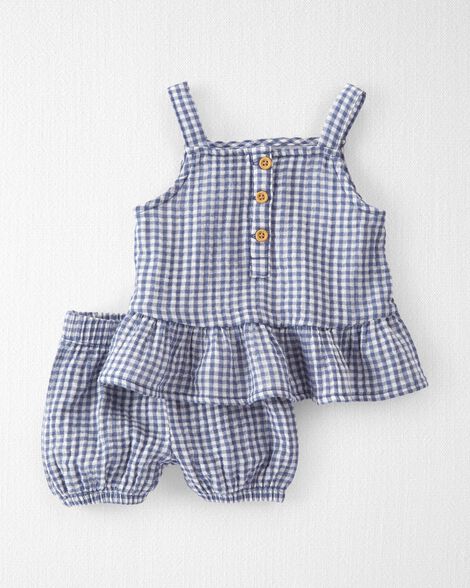 

2-Piece Organic Cotton Gauze Set