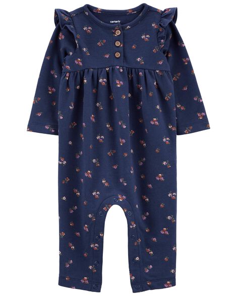 

Baby Floral Flutter Jumpsuit