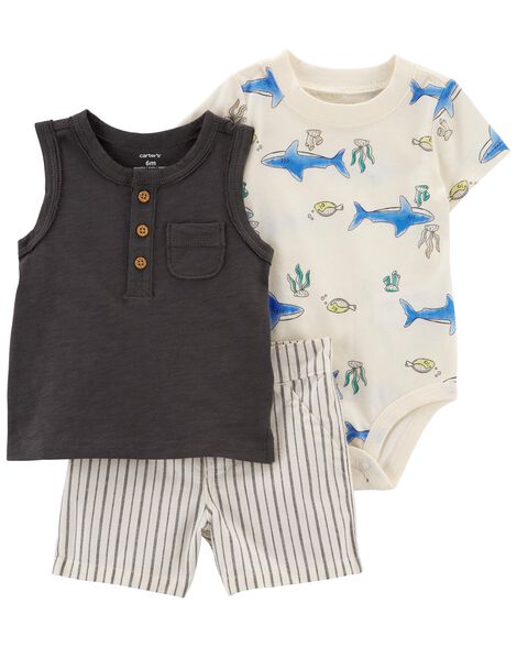 

Baby 3-Piece Little Short Set