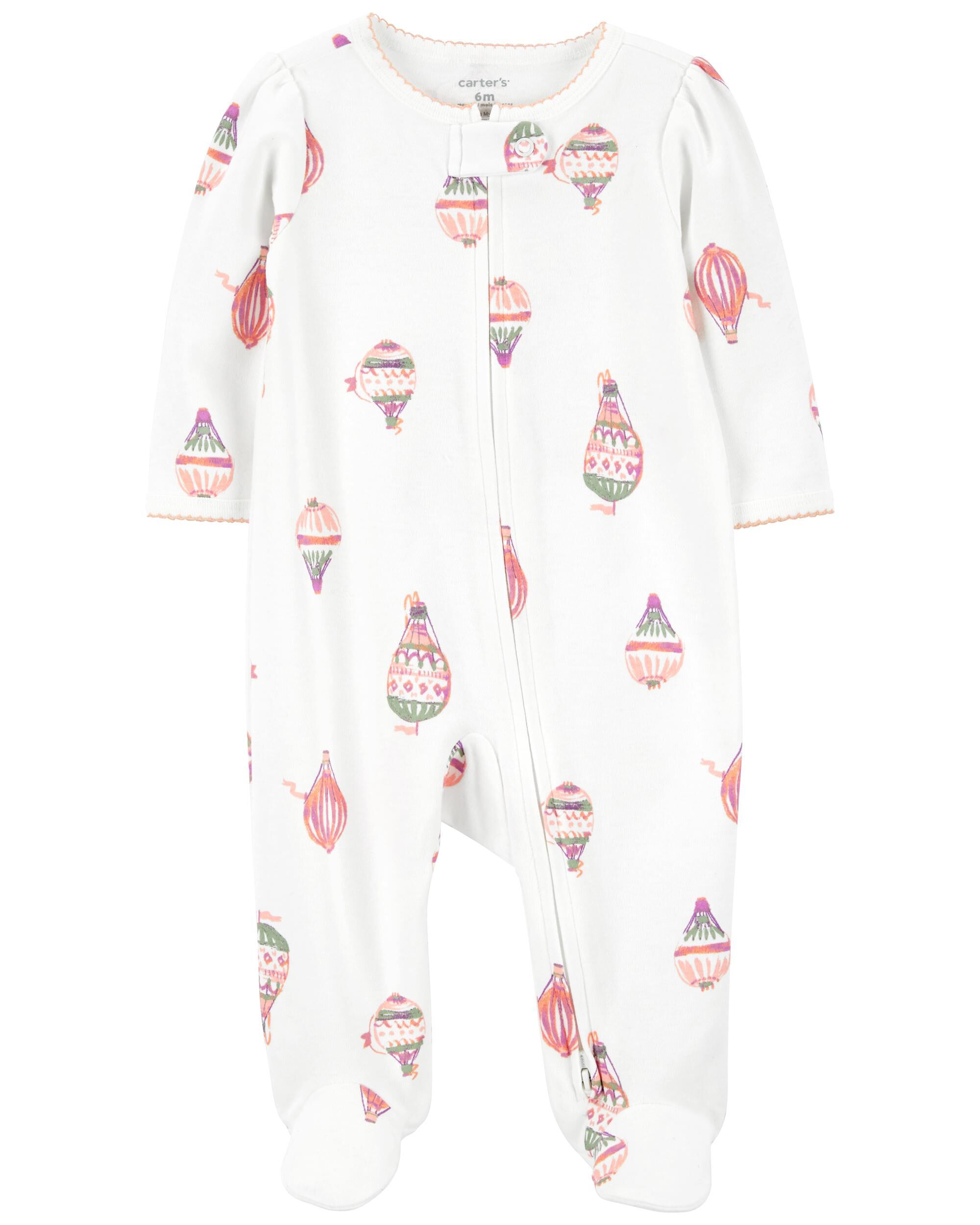 Multi Baby 2-Pack Cotton Zip-Up Sleep & Play Pajamas | carters.com
