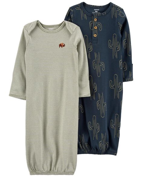 

Baby 2-Pack Sleeper Gowns