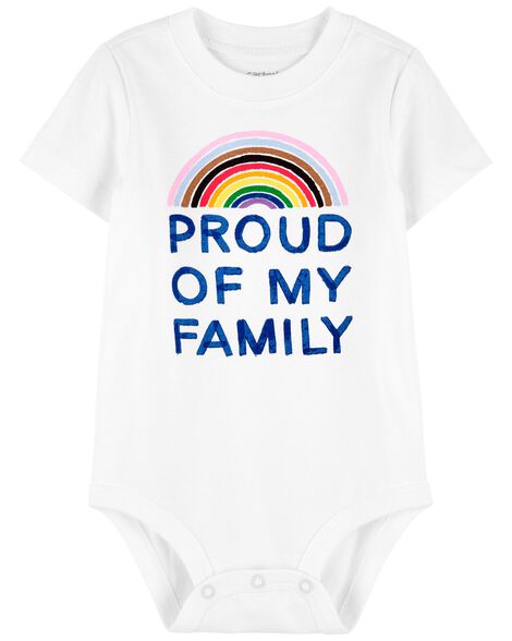 

Baby Proud Of My Family Pride Bodysuit