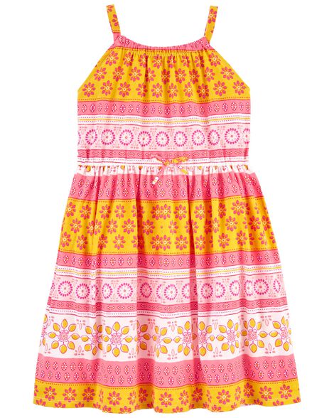 

Kid Floral Tank Dress
