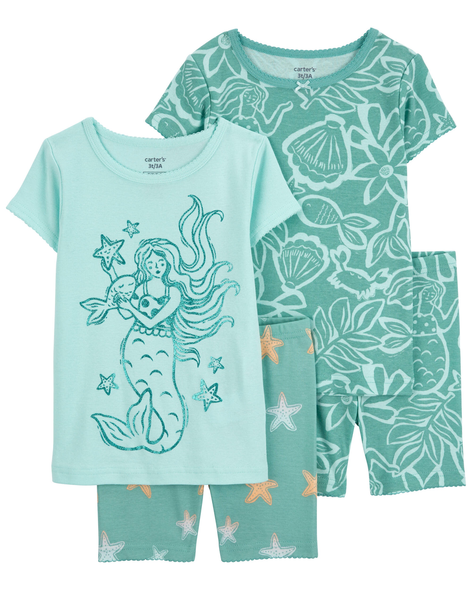 Carter's milk 2025 and cookies pajamas