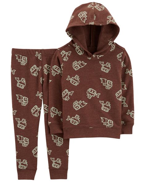 

Baby 2-Piece Construction Hoodie & Pant Set