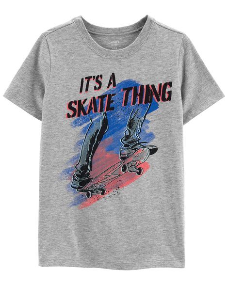 

Kid Skateboard Jersey Tee
