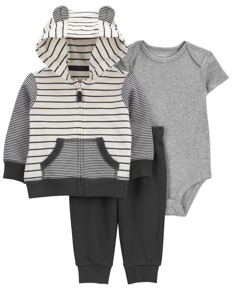 

Baby 3-Piece Little Jacket Set