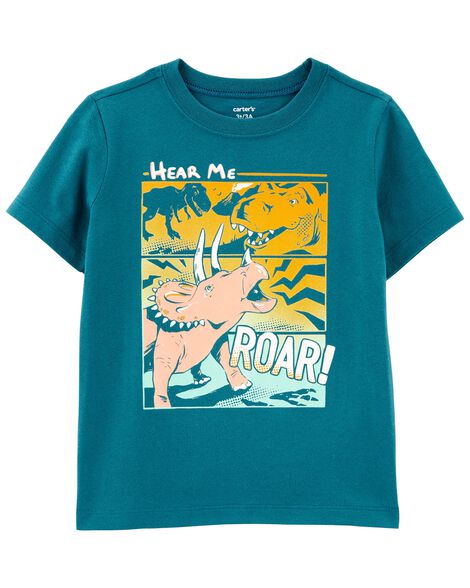 

Toddler Dinosaur Jersey Tee