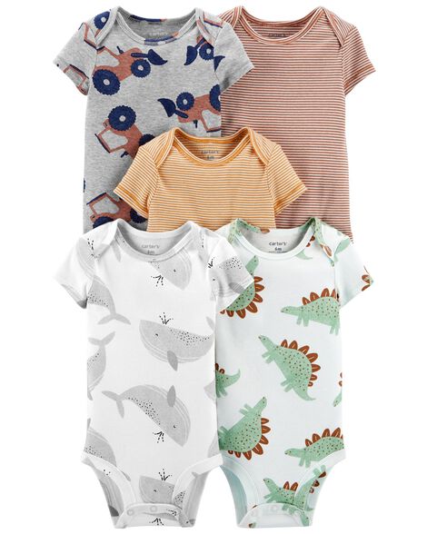 

Baby 5-Pack Short-Sleeve Original Bodysuits