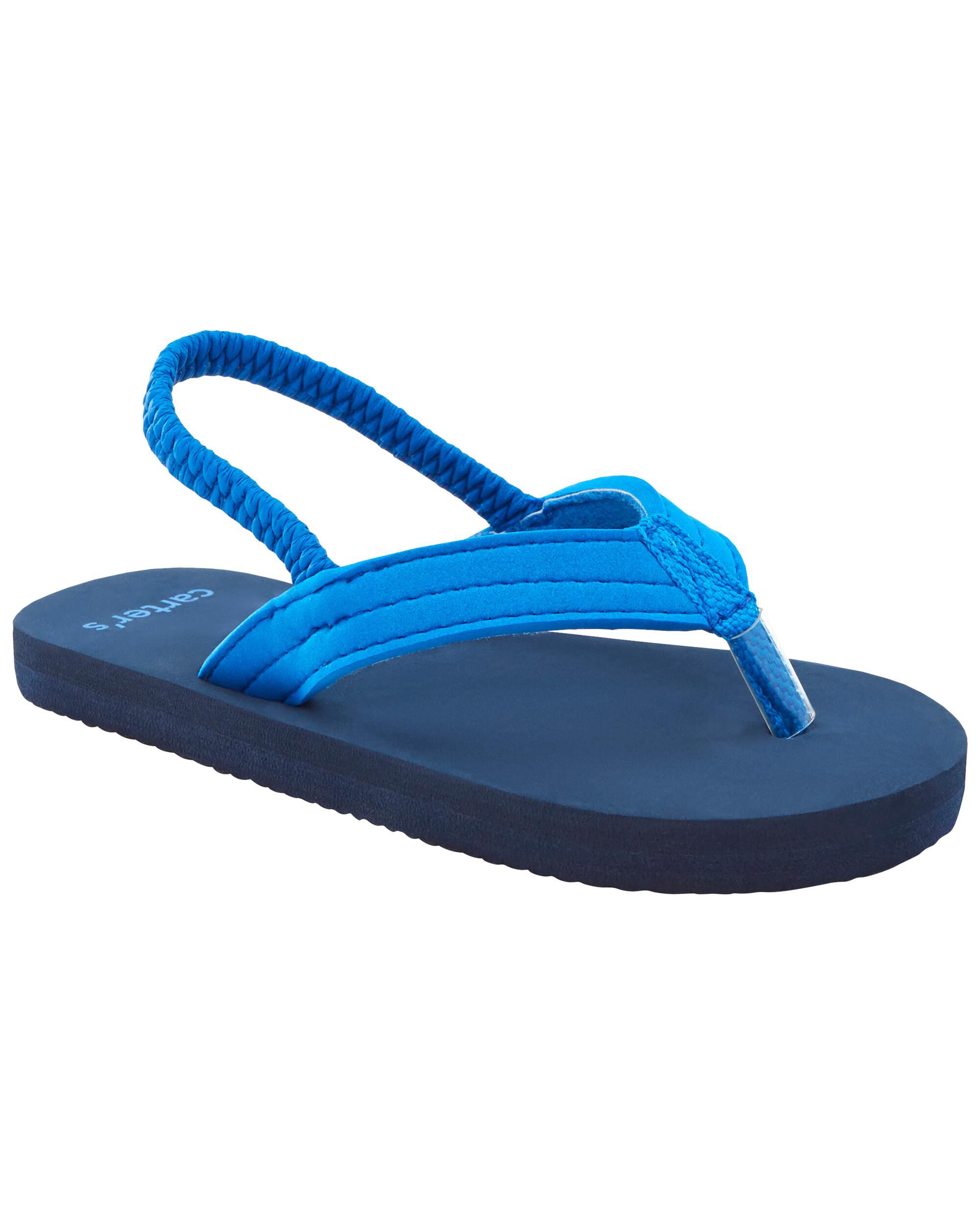 Blue flip new arrivals flops