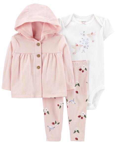 

Baby 3-Piece Little Cardigan Set