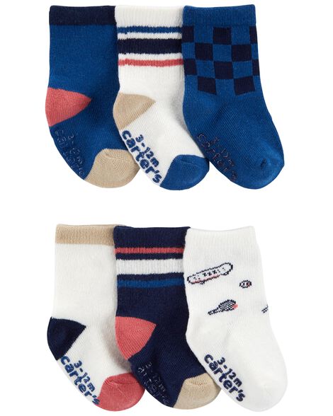 

Baby 6-Pack Sports Socks