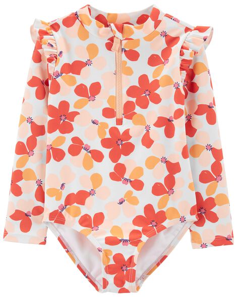 

Toddler Floral 1-Piece Rashguard