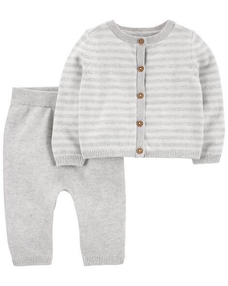 

Baby 2-Piece Cardigan & Pant Set