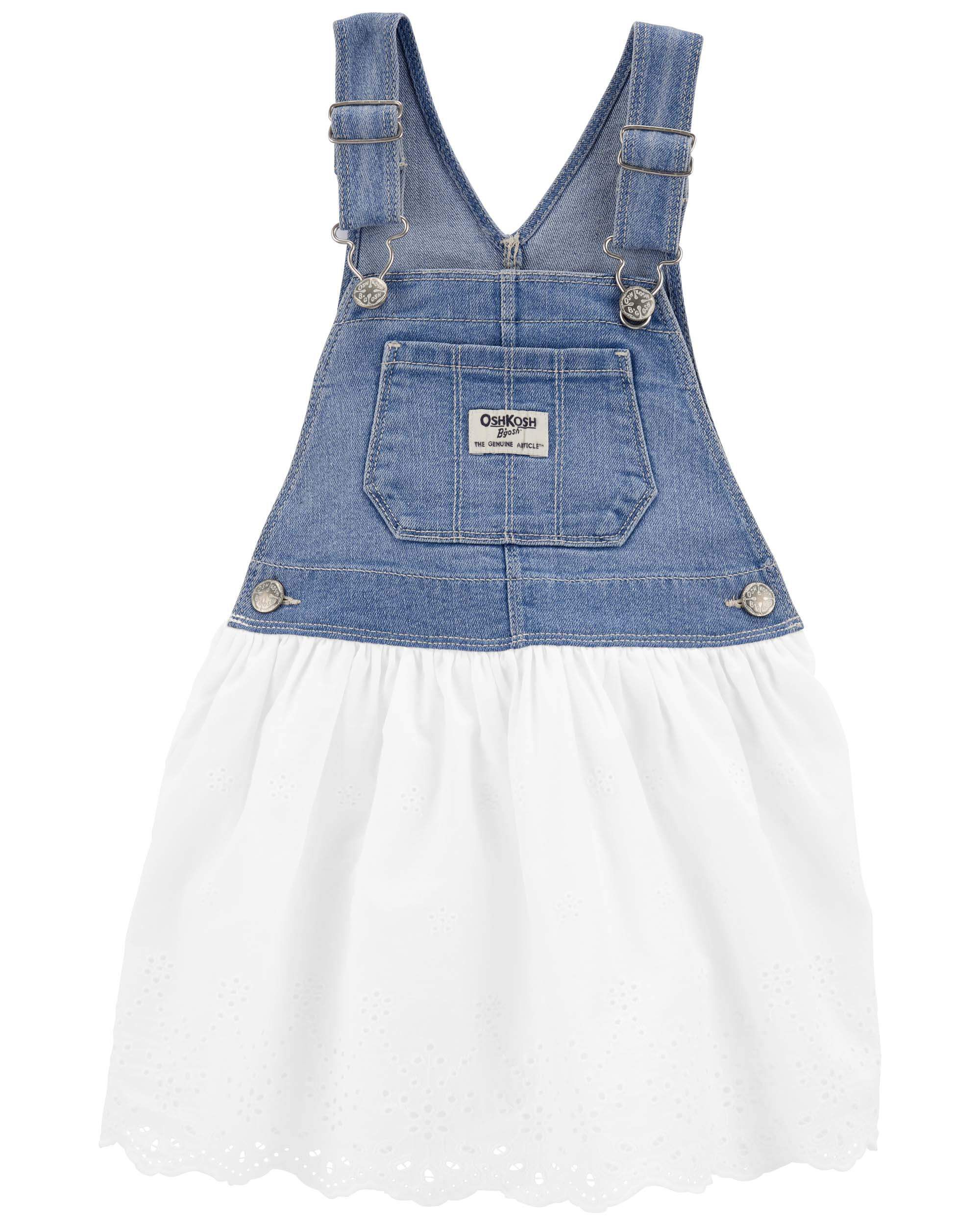 White denim discount jumper skirt