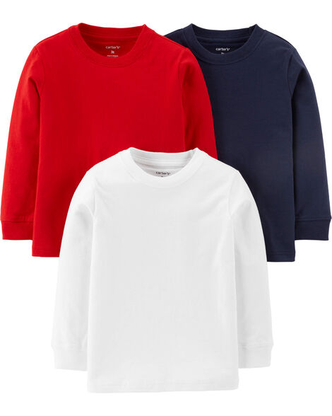 

Baby 3-Pack Long-Sleeve Tees