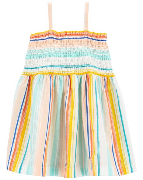 

Baby Striped Smocked Sundress