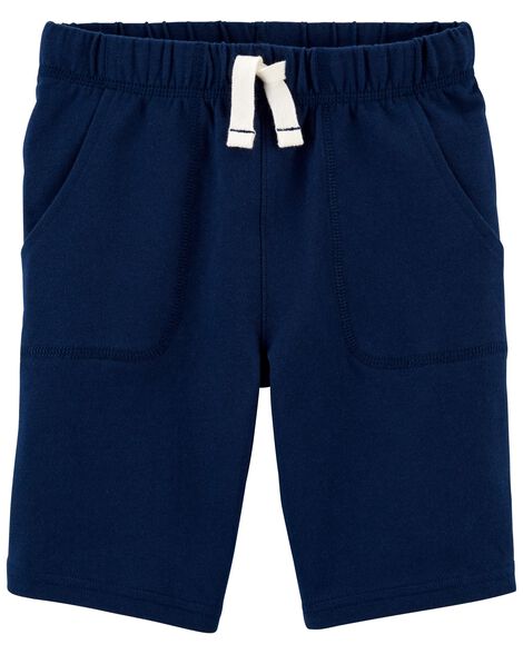 

Kid Pull-On Knit French Terry Shorts