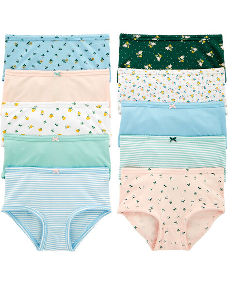 

10-Pack Stretch Cotton Undies